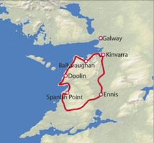Ireland-Burren-Clare and the Burren cycling safari